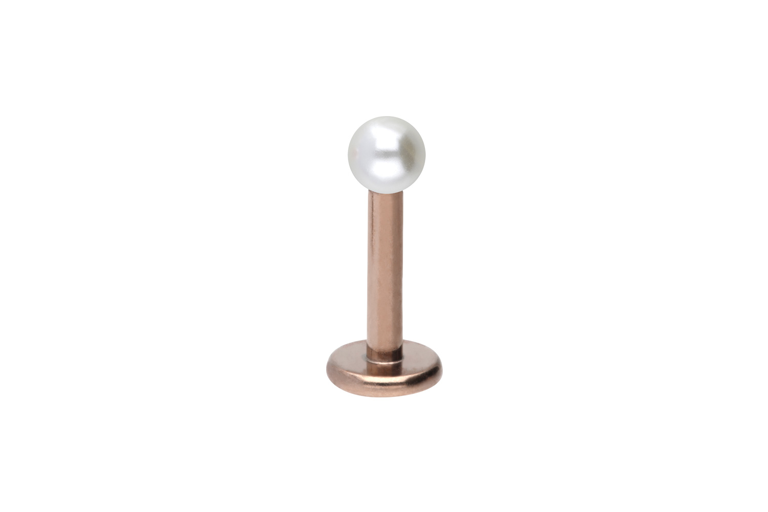 Titan Labret SYNTHETISCHE PERLE